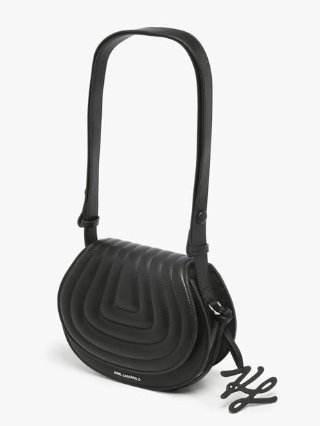 Cross Body Tas K Wellen Karl lagerfeld Zwart k wellen A3W30259 ander zicht 1