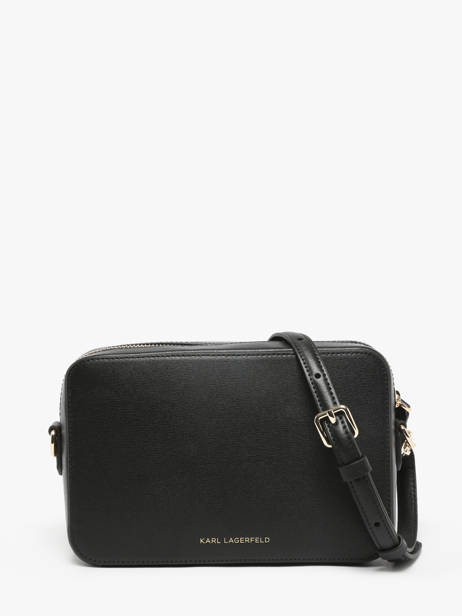 Cross Body Tas K Autograph Leder Karl lagerfeld Zwart k autograph A3W30153 ander zicht 3