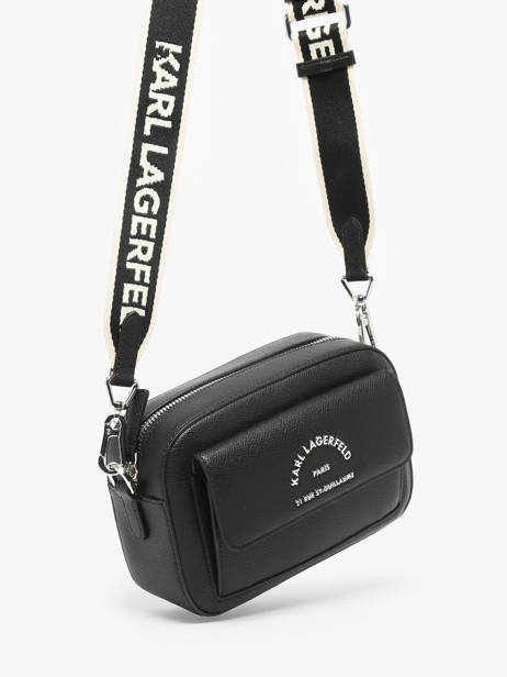 Cross Body Tas Rsg Polyurethaan Karl lagerfeld Zwart rsg A3W30317 ander zicht 1