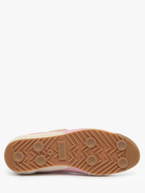 Sneakers Uit Leder Puma Beige women 40378001 ander zicht 4