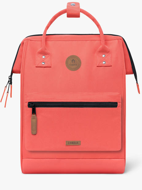 Personaliseerbare Rugzak Adventurer Medium Cabaia Rood adventurer BAGS ander zicht 2