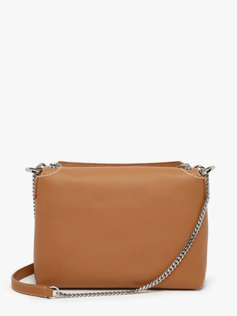 Cross Body Tas Ninon Leder Lancel Bruin ninon A13782 ander zicht 4