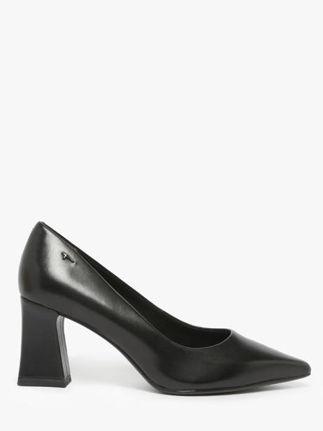 Pumps Met Hak Uit Leder Tamaris Zwart accessoires 43
