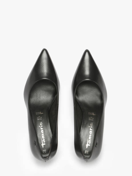 Pumps Met Hak Uit Leder Tamaris Zwart accessoires 43 ander zicht 4