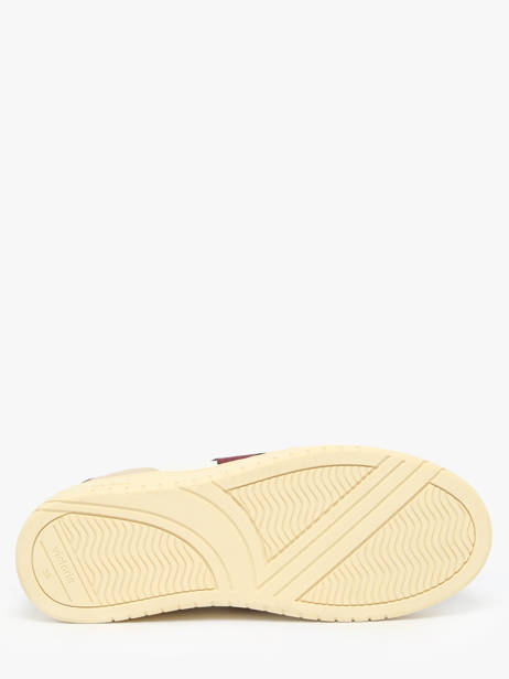 Sneakers Uit Leder Victoria Wit women 1257136 ander zicht 4