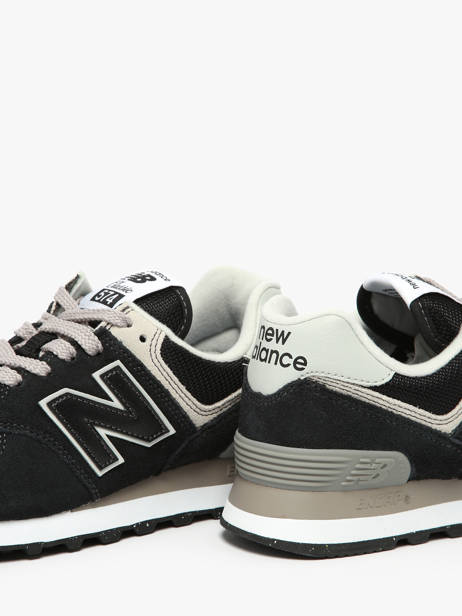 Sneakers Uit Leder New balance Zwart boy ML574EVB ander zicht 2