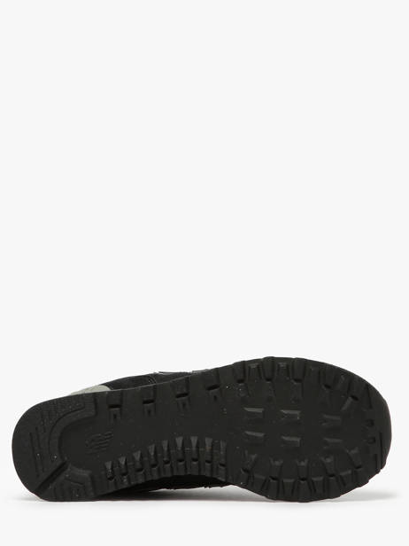 Sneakers Uit Leder New balance Zwart boy ML574EVB ander zicht 4