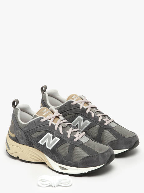 Sneakers Uit Leder New balance Grijs boy CM878MG1 ander zicht 1