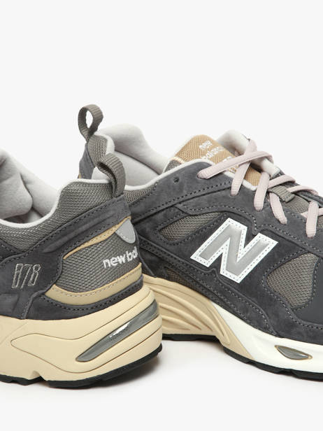 Sneakers Uit Leder New balance Grijs boy CM878MG1 ander zicht 2