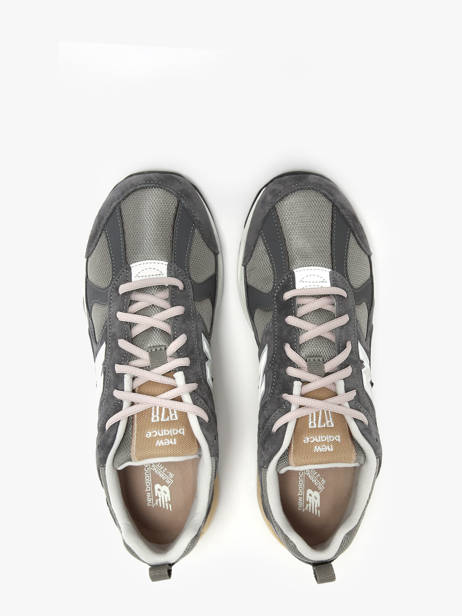 Sneakers Uit Leder New balance Grijs boy CM878MG1 ander zicht 3