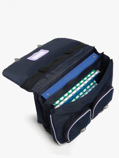 Boekentas Tann's Blauw les fantaisies f 44274 ander zicht 3