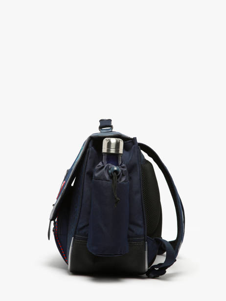 Boekentas 2 Compartimenten Tann's Blauw les fantaisies g 33143 ander zicht 2