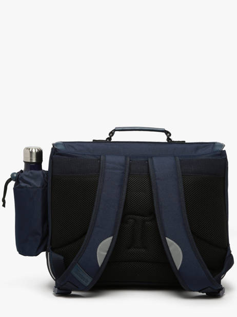 Boekentas 2 Compartimenten Tann's Blauw les fantaisies g 33143 ander zicht 4