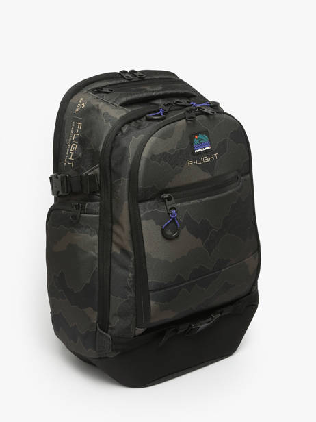 Rugzak 2 Compartimenten Rip curl Zwart camo 16MMBA ander zicht 2