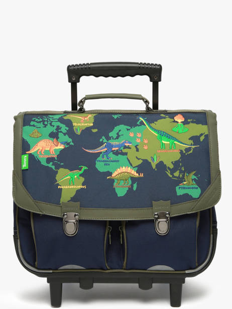 Boekentas Op Wieltjes Tann's Blauw les fantaisies g 47272