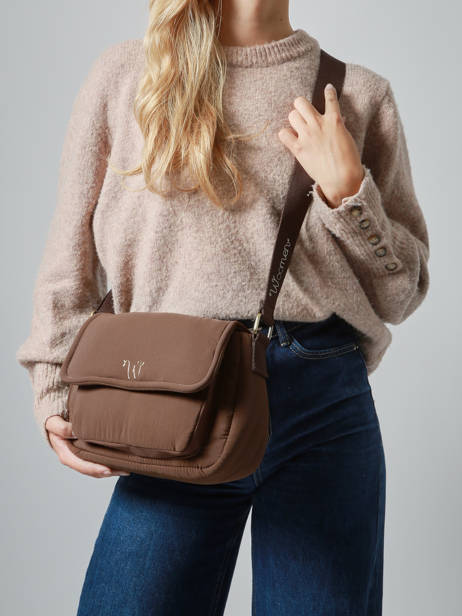 Cross Body Tas M Primevere Woomen Bruin primevere WPRI08 ander zicht 1