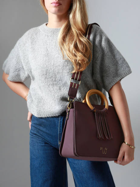 Handtassen M Camomille Woomen Violet camomille WCAO1M ander zicht 2