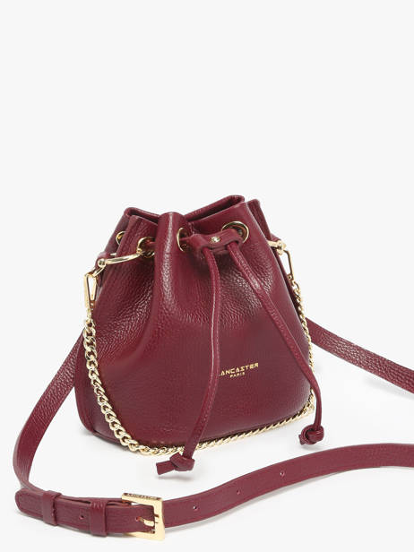Bucket Bag Alba Double Leder Lancaster Rood alba double 80 ander zicht 2