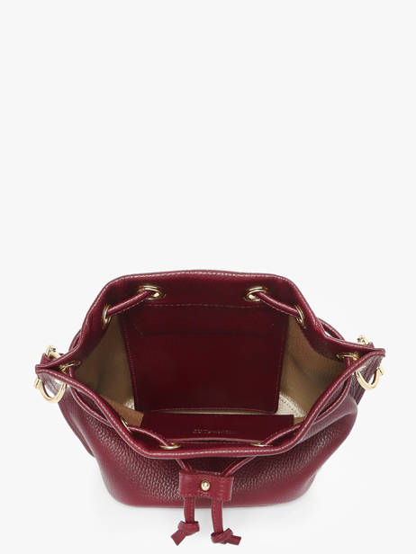 Bucket Bag Alba Double Leder Lancaster Rood alba double 80 ander zicht 3
