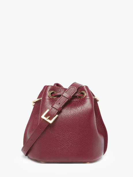 Bucket Bag Alba Double Leder Lancaster Rood alba double 80 ander zicht 4