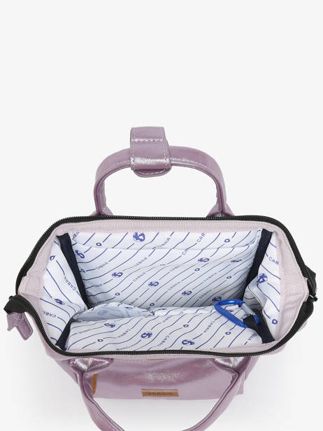 Rugzak 1 Compartiment Cabaia Violet adventurer XS ander zicht 3