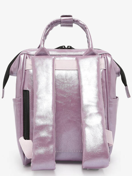 Rugzak 1 Compartiment Cabaia Violet adventurer XS ander zicht 4