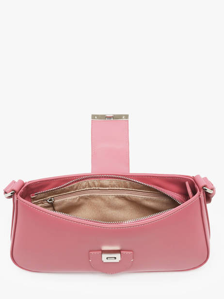 Schoudertas Paris Ily Leder Lancaster Roze paris ily 41 ander zicht 3