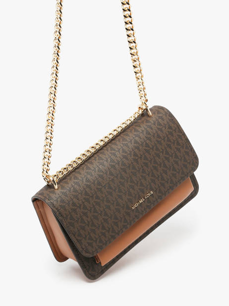 Cross Body Tas Claire Michael kors Bruin claire R5GC7L3B ander zicht 2