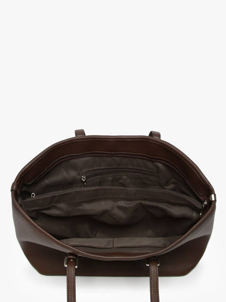 Schoudertas A4 Formaat Grained Miniprix Bruin grained 1 ander zicht 2