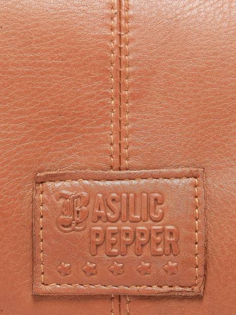 Handtassen Glam Eyelet Leder Basilic pepper Bruin glam eyelet BGLE31 ander zicht 5