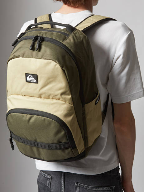 Rugzak 1 Compartiment Quiksilver Geel youth access QYBP3733 ander zicht 1
