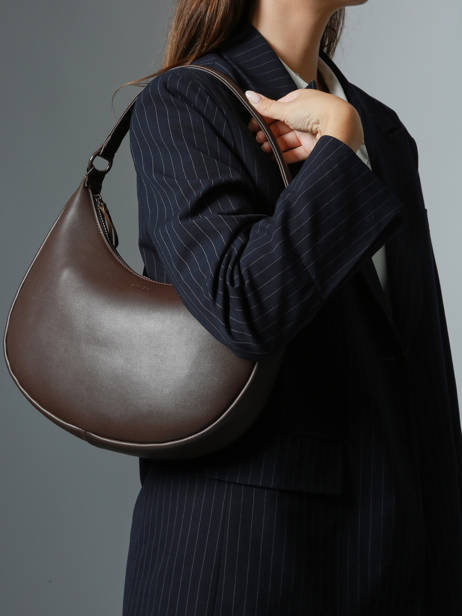 Schoudertas Oxer Leder Etrier Bruin oxer EOXE017M ander zicht 1