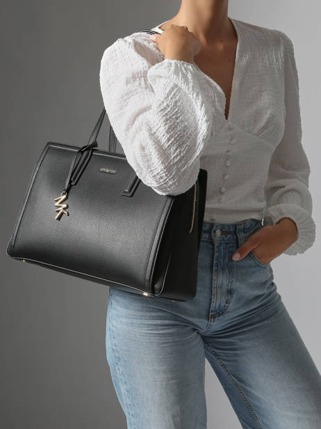Handtassen Laila Leder Michael kors Zwart laila S5G9IT2L ander zicht 1