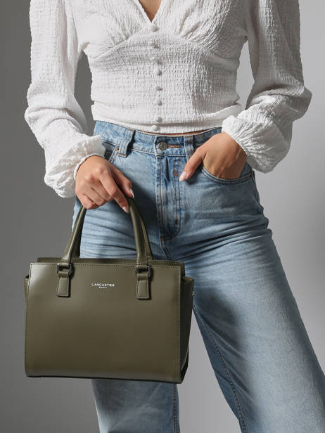 Trapezetas Smooth Leder Lancaster Groen smooth 3 ander zicht 1