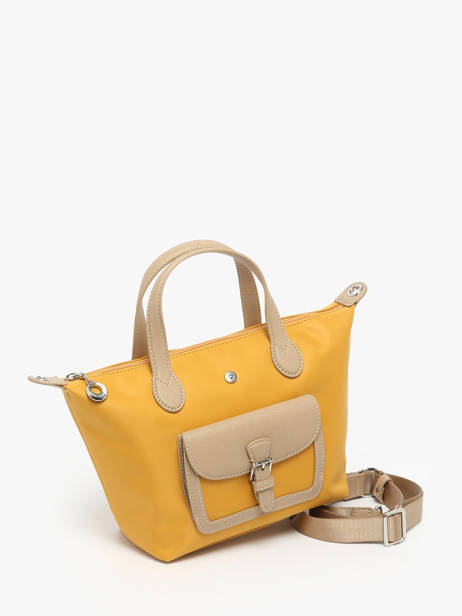 Cross Body Tas Kiana Nylon Hexagona Geel kiana 1720185 ander zicht 2