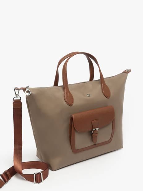 Handtas Kiana Nylon Hexagona Beige kiana 1720182 ander zicht 2