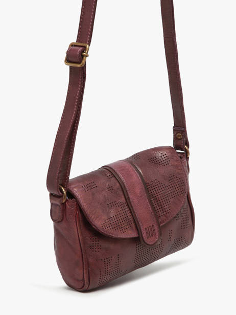 Cross Body Tas Heritage Leder Biba Rood heritage KAY1L ander zicht 2