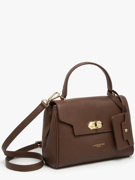 Handtas Mademoiselle Grace Leder Lancaster Bruin mademoiselle grace 102 ander zicht 2