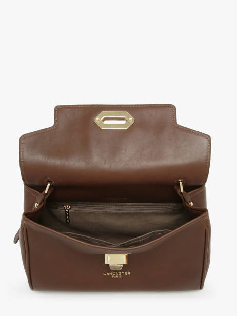 Handtas Mademoiselle Grace Leder Lancaster Bruin mademoiselle grace 102 ander zicht 3