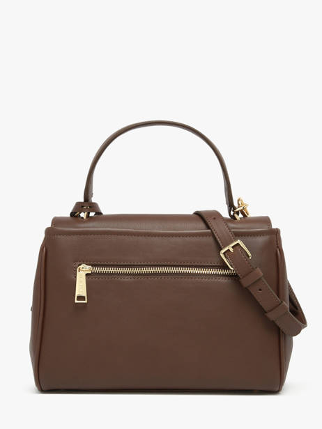 Handtas Mademoiselle Grace Leder Lancaster Bruin mademoiselle grace 102 ander zicht 4
