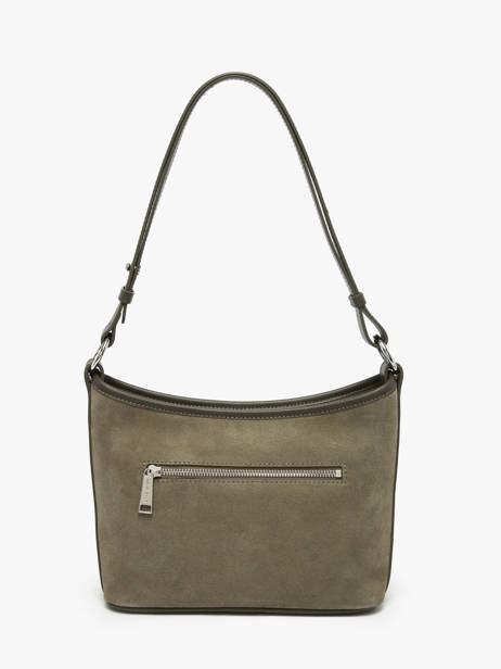 Cross Body Tas Suede Leder Lancaster Groen suede 80 ander zicht 4