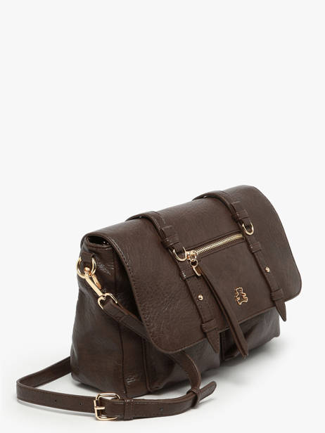 Cross Body Tas Bride Lulu castagnette Bruin bride ZAYANN ander zicht 2