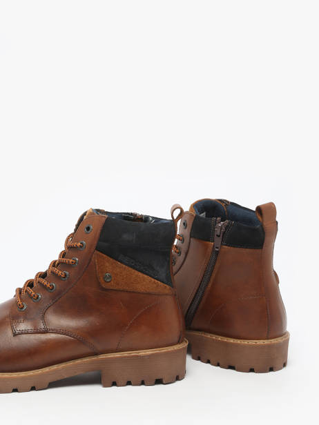 Boots Tuto Uit Leder Redskins Bruin men TUTO ander zicht 2