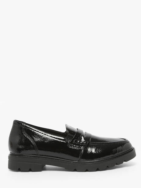 Mocassins Uit Leder Remonte Zwart accessoires 2