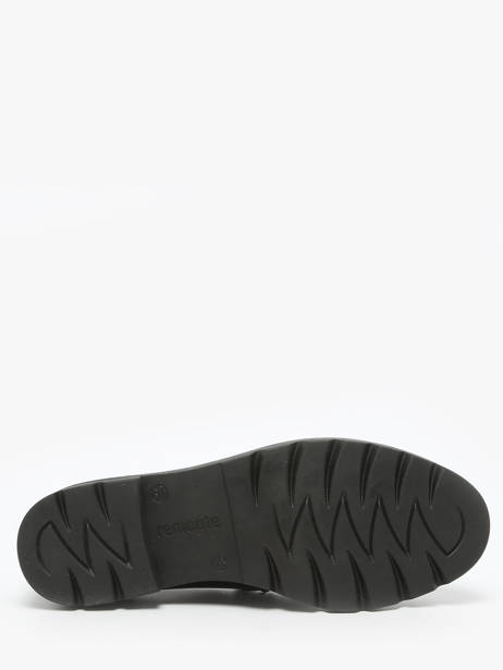 Mocassins Uit Leder Remonte Zwart accessoires 2 ander zicht 4