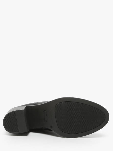 Enkellaarsjes Met Hak Uit Leder Tamaris Zwart accessoires 45 ander zicht 4