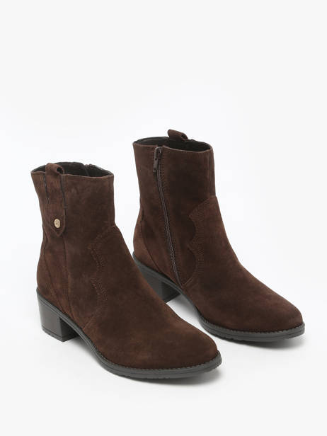 Enkellaarsjes Met Hak Uit Leder Tt. bagatt Bruin accessoires 14006100 ander zicht 1
