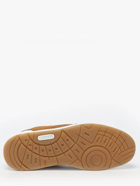 Sneakers Partner Piste  Lacoste Bruin men SMA0071 ander zicht 4