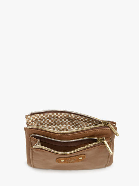 Portemonnee Mila louise Bruin lx 23690LX1 ander zicht 1