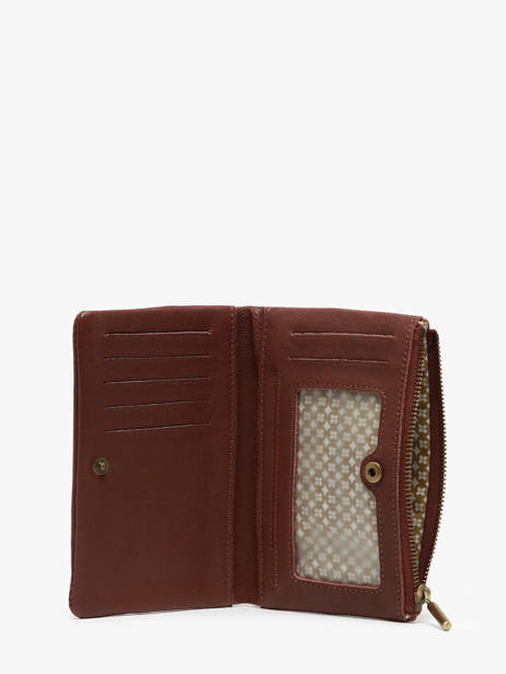 Portefeuille Leder Mila louise Bruin vintage 3760C ander zicht 1